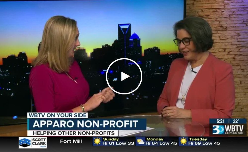 Apparo featured on WBTV to discuss mission.