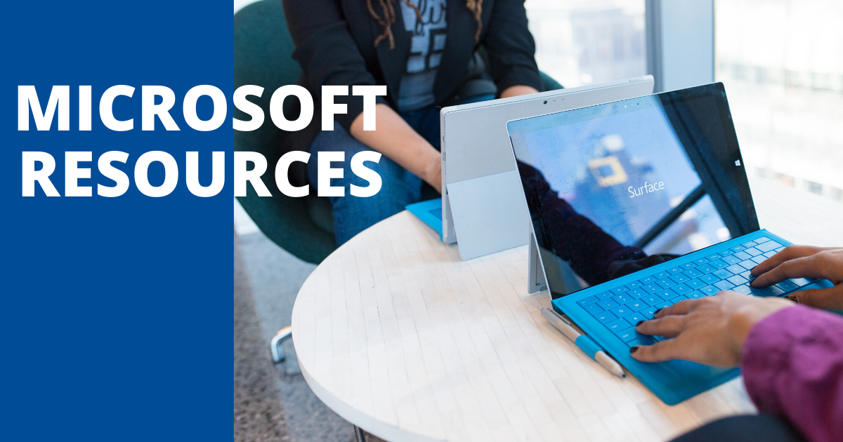 Microsoft Resources Header Image