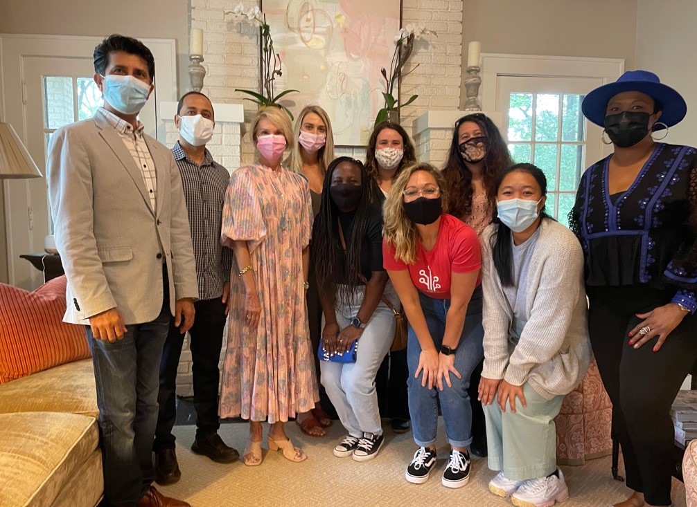 Wells Fargo, ATD, Crafted and UNCC volunteers teamed up with Apparo recently to identify a new software solution to track survivors and donors for Carolina Breast Friends.