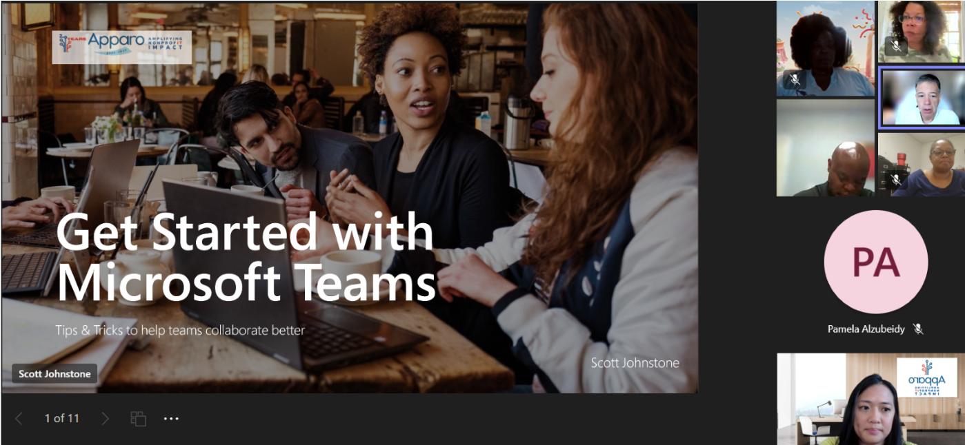 YDI begins receiving Microsoft Teams training that will streamline communication, collaboration, and resource sharing efforts throughout the organization.