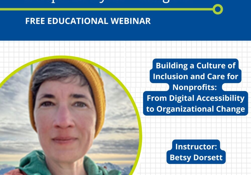 Apparo Nonprofit Bytes & Insights Webinar I Accessibility for Your Website