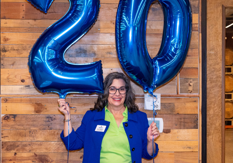 Apparo CEO Kim Lanphear celebrates 15 years of amplifying nonprofit missions through technology and business improvements as the organization reaches its 20th year of service.